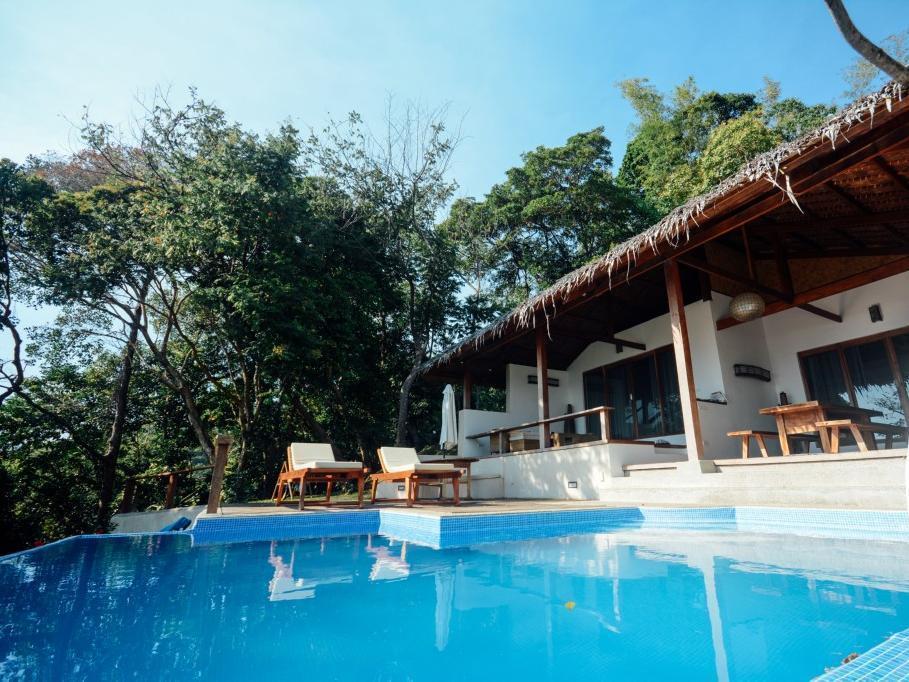 El Nido Overlooking Hotell Exteriör bild